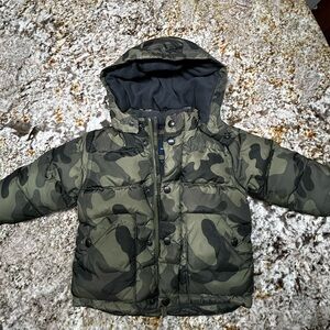 Gap Baby Cold Control Max Jacket Camo Size 18-24 months